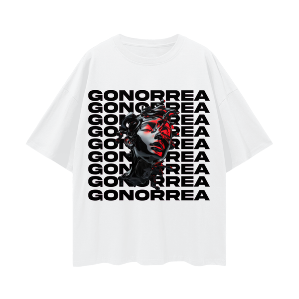 Gonorrea Oversize Tee — Ready to Ship
