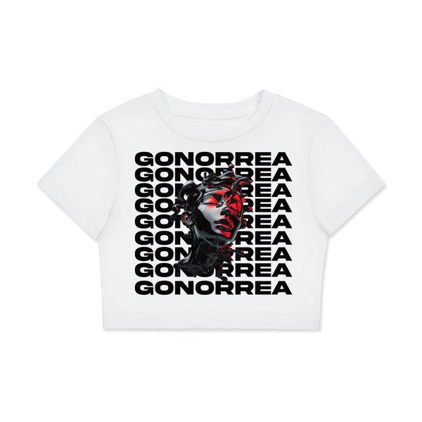 Gonorrea Crop Tee — Ready to Ship